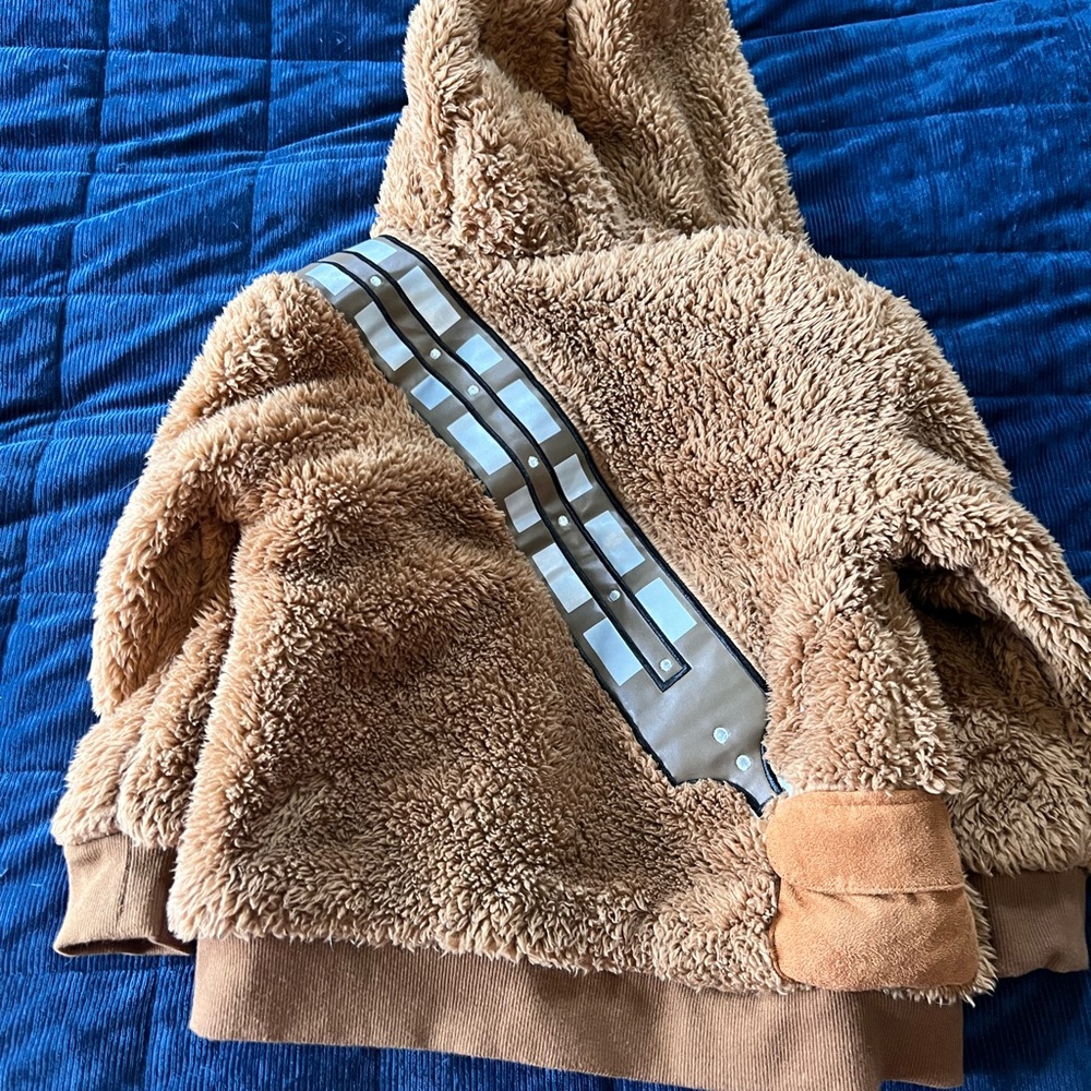 Chewbacca zip up hoodie. Reversible Star Wars hoodie - Picture 2 of 4